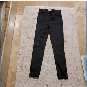 Abercrombie & Fitch Dark Green High Rise Jeans